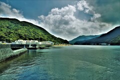 大洲肱川．．大河は流れる。。。！