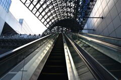 黄昏の京都駅　⑤。。。！