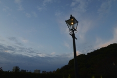 秋の空が暮れていく。。。！