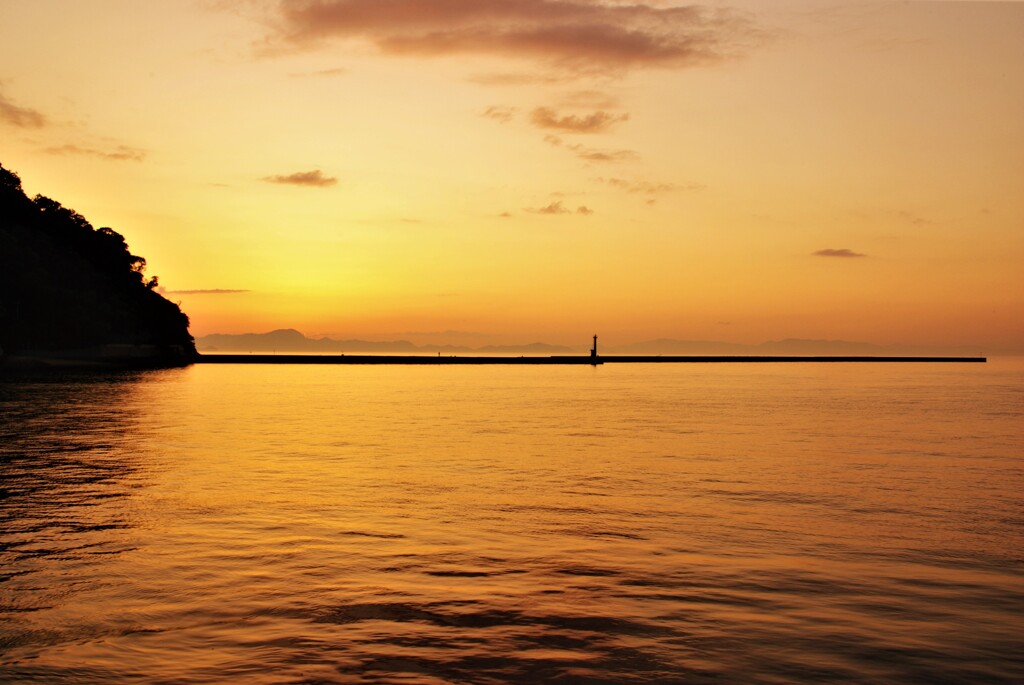 I燃える海　①。。。！