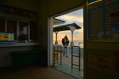 冬の停車場で　➂。。。！