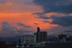 あかね雲の行方　①。。。！