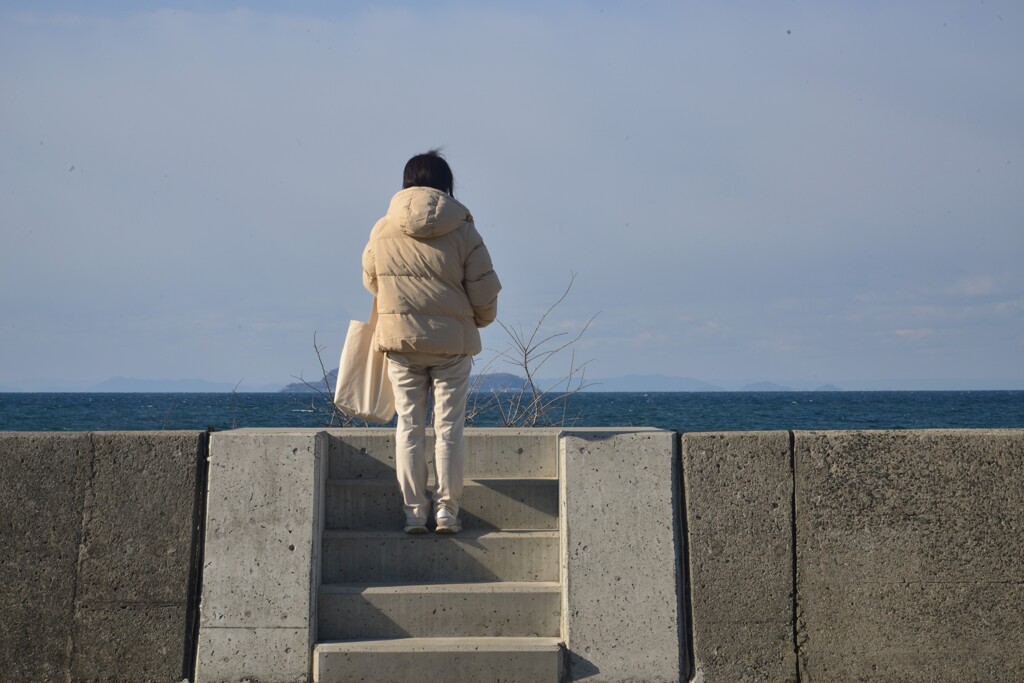 海を見つめる時　➂。。。！
