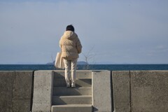 海を見つめる時　➂。。。！