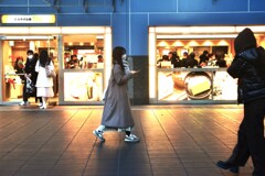 夜更けの街で　②。。。！