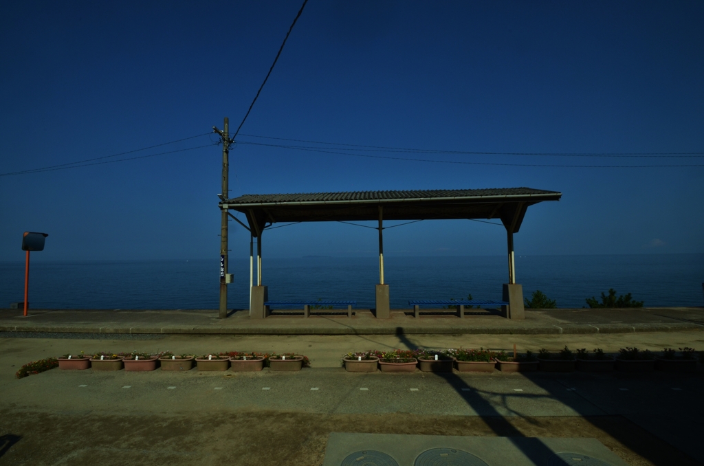 海に一番近い駅。。。！