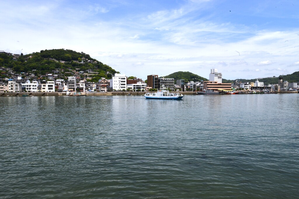 海と渡船　➂。。。！