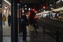 街を見つめる　③。。。！