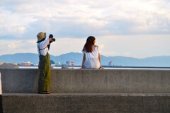 夏の香りのする浜辺　④。。。！