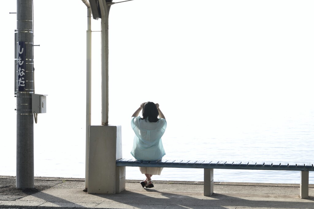 一人で海のうたを聴く　。。。！
