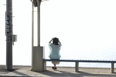 一人で海のうたを聴く　。。。！