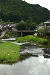 山村の橋風景　①。。。！