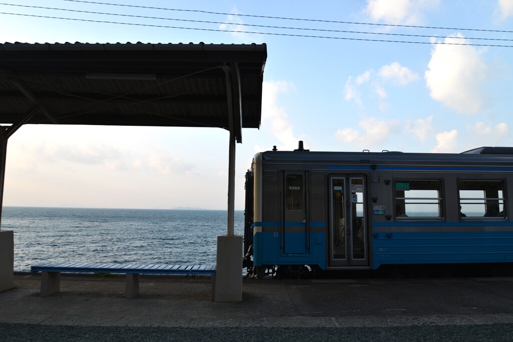 夕暮れ電車　➁。。。！