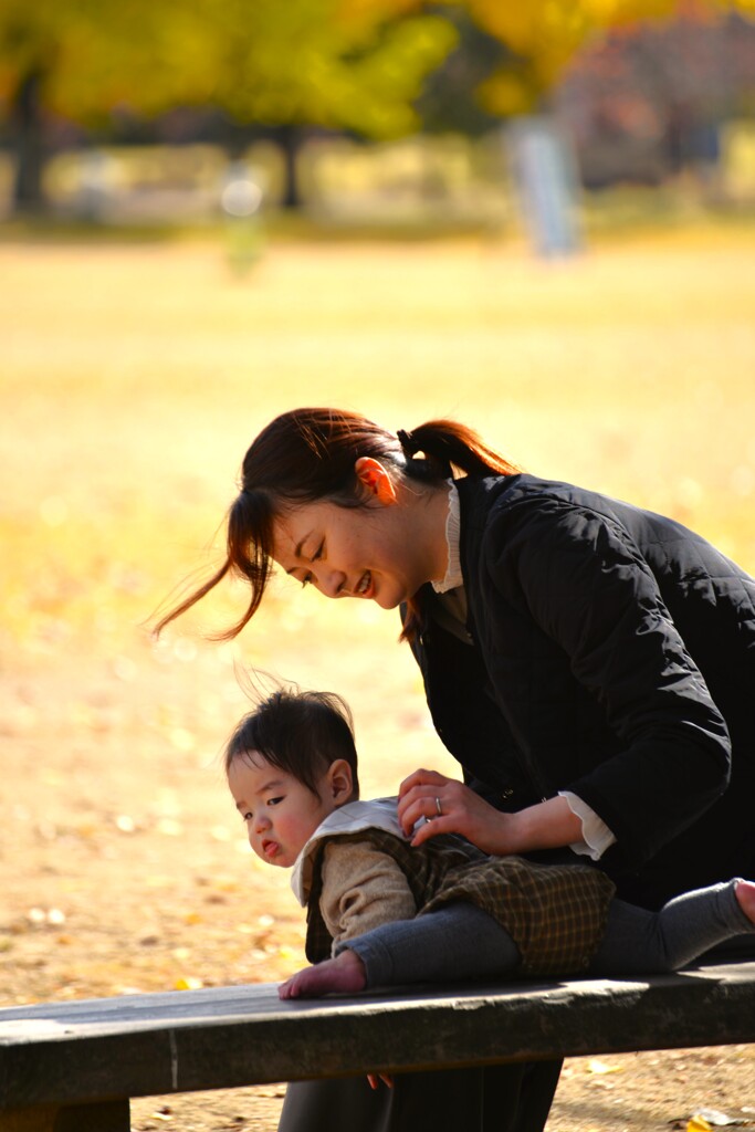 秋の日の幸せ　。。。！