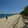 砂浜に波音だけ　➂。。。！