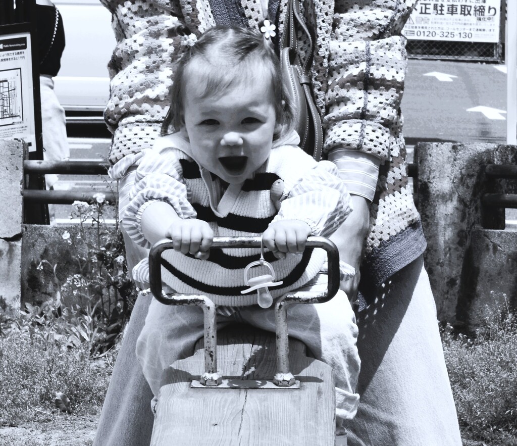 微笑み返し。。。！