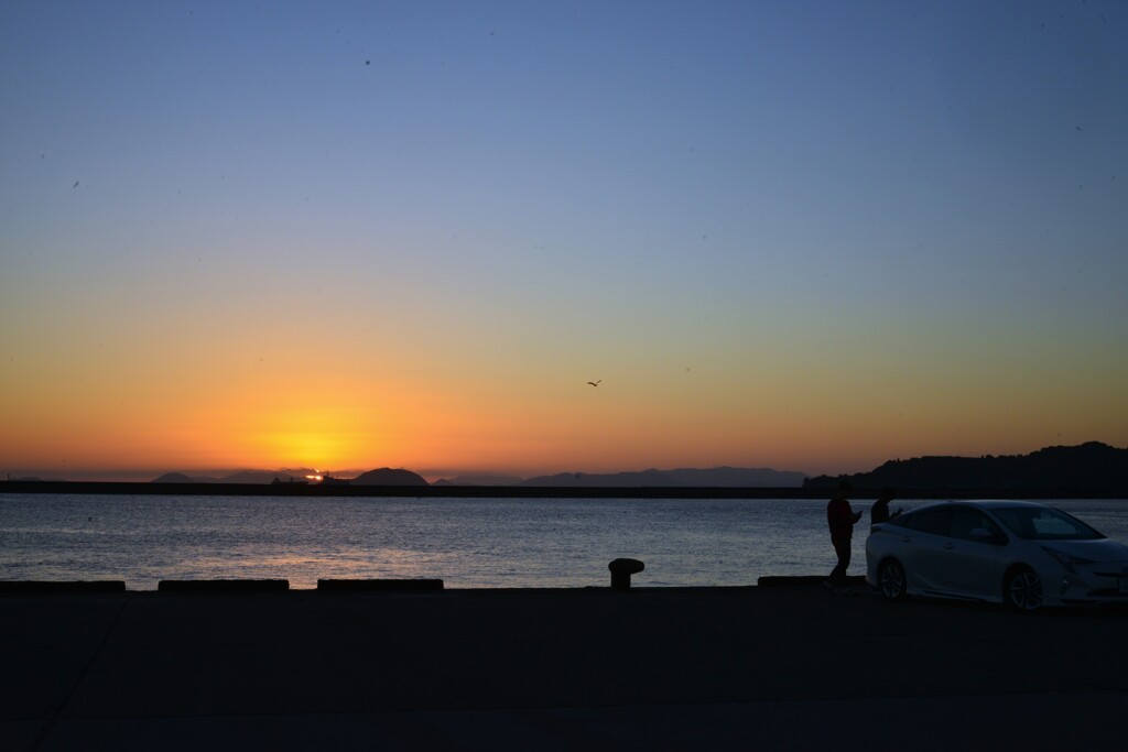 夕暮れドライブ　①。。。！