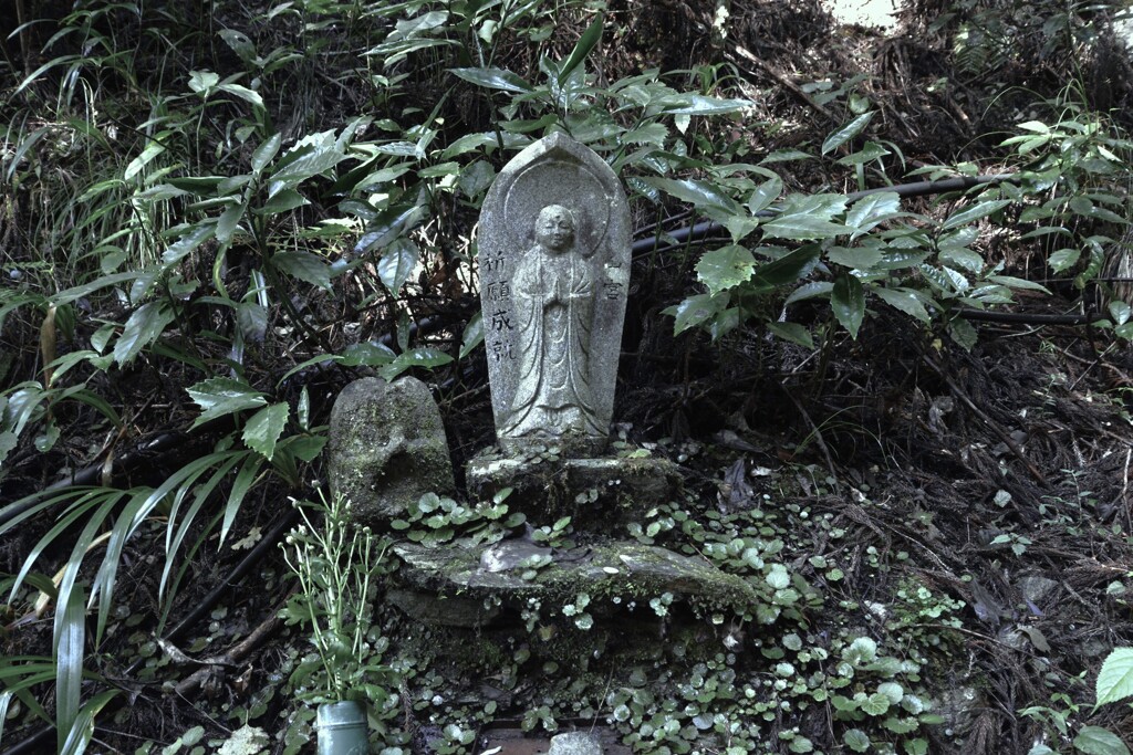 山寺への道と野仏　②。。。！