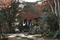 秋を満喫する人々　②。。。！