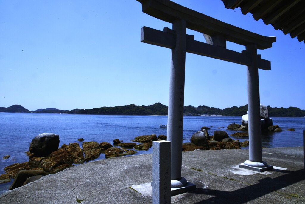 海辺の神社　➁。。。！