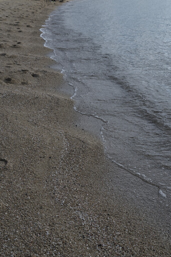 誰もいない海　④。。。！