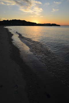 夕凪の海辺　②。。。！