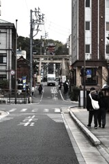 道後．．伊佐爾波神社参道　④。。。！