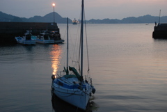 錨を下す。。。！