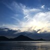 暮れかける島影　➂。。。！