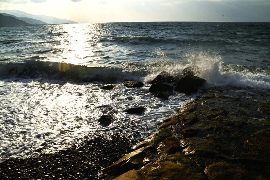 凍てつく浜辺にて　➂。。。！