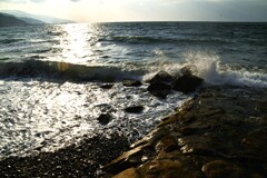 凍てつく浜辺にて　➂。。。！