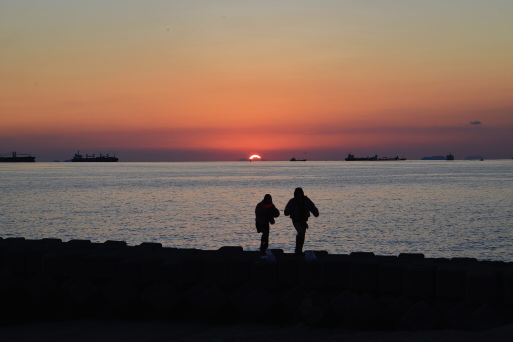 冬の海をみつめる時　④。。。！
