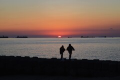 冬の海をみつめる時　④。。。！