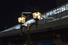夜の福山駅　➂。。。！