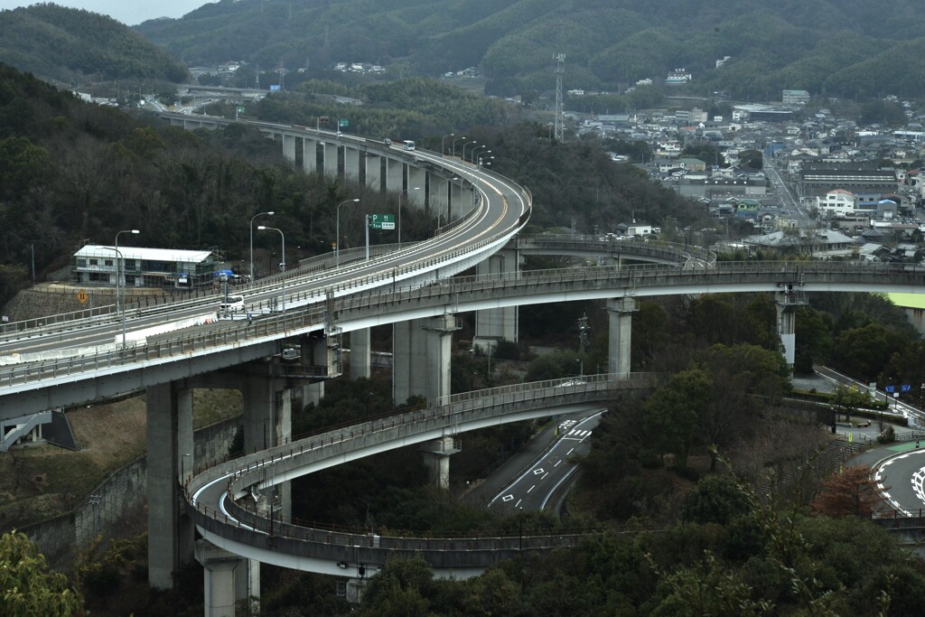 迎春の来島大橋　①。。。！