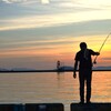 夏の釣り人　①。。。！