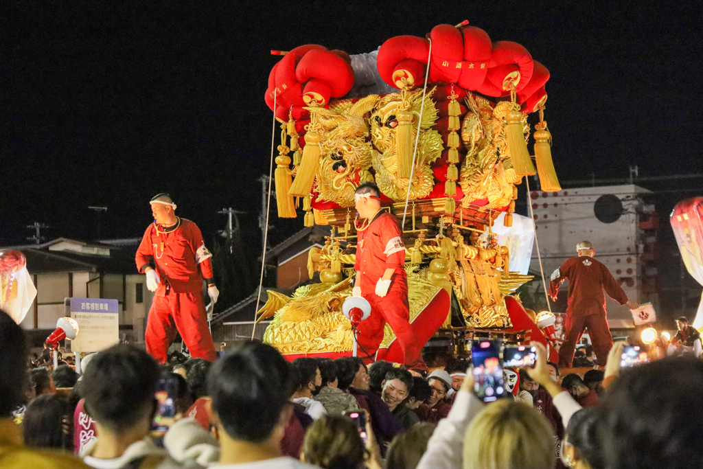 3年ぶりの太鼓台