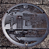 神戸のシンボルマンホールの蓋