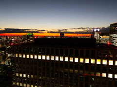 「淀屋橋スカイテラス」からの夜景-2
