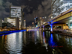 御堂筋イルミネーションを見て歩く