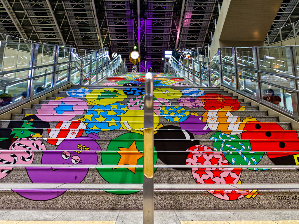 バーバパパ階段