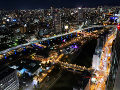 「淀屋橋スカイテラス」からの夜景-6