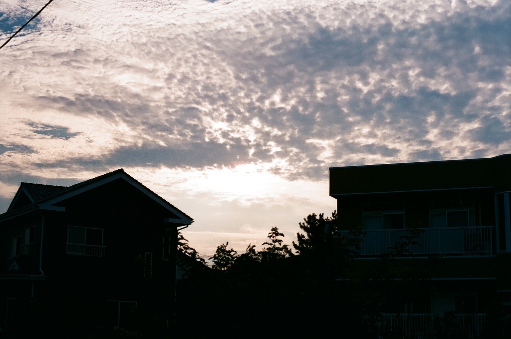 夕暮れ