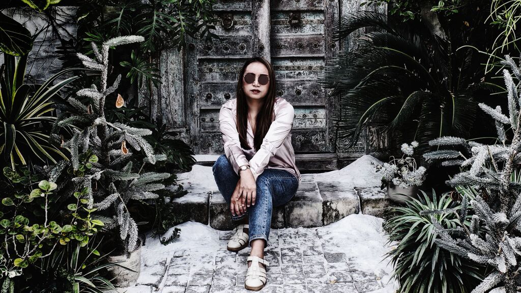 SURROUNDED  BY  PLANTS  
