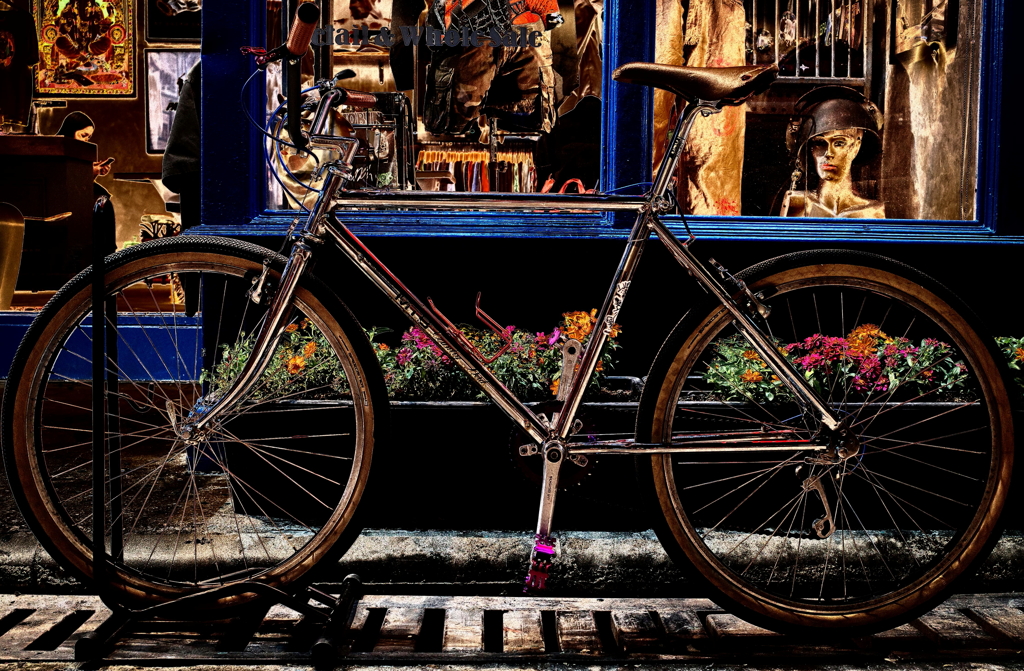 I want to ride the bicycle　