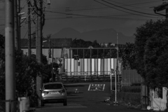 筑波山が見えるわが町〜 超望遠レンズ、スナップ写真