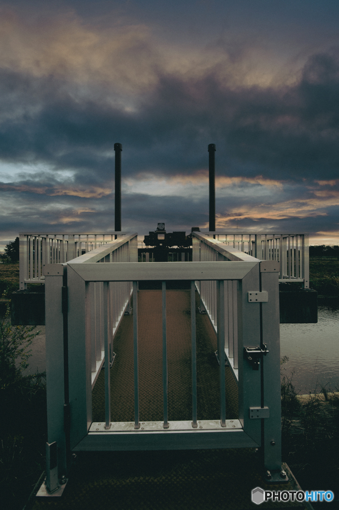 水門橋...