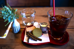 隠れ家にある茶店