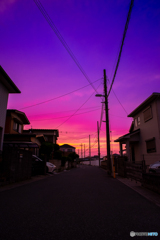 夜泣きそばが食べたくなるような夕暮れ