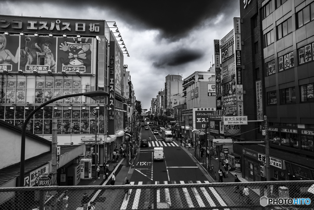 2016年夏新大久保駅